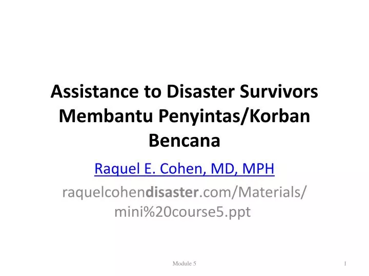 assistance to disaster survivors membantu penyintas korban bencana