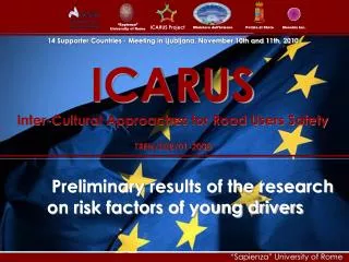 ICARUS Inter-Cultural Approaches for Road Users Safety