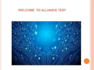 Buy Electronics Device from alliancetesteq.com