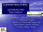 GIORGOS - GRIGORIS KARACHALIOS Orthopaedic Surgeon - slide 1