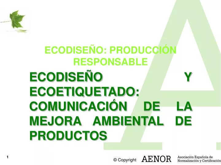 ecodise o producci n responsable