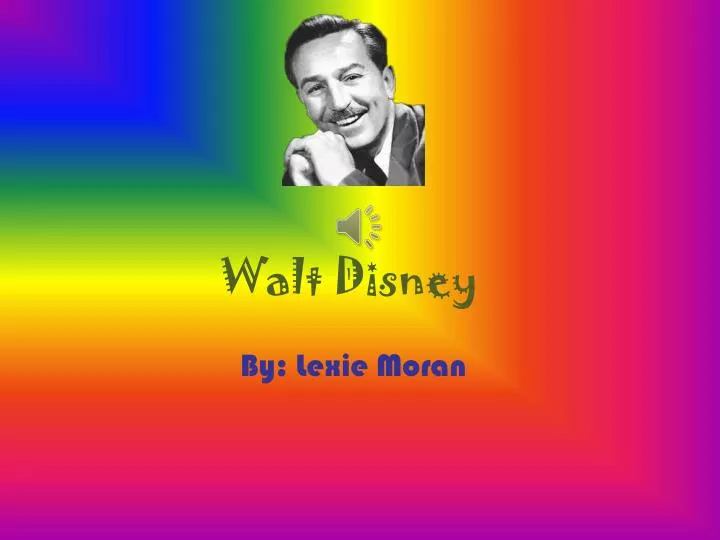 walt d isney