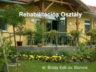 Rehabilitációs Osztály