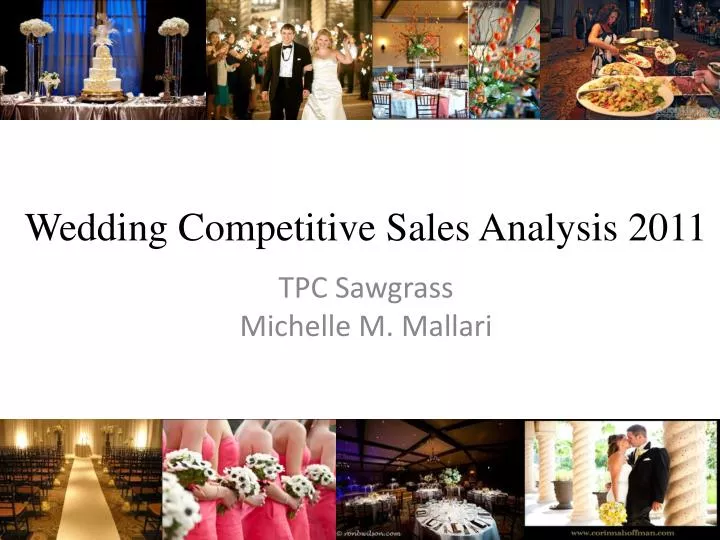 wedding competitive sales analysis 2011