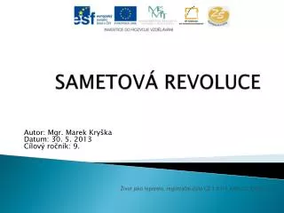 sametov revoluce