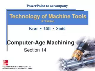 Computer-Age Machining