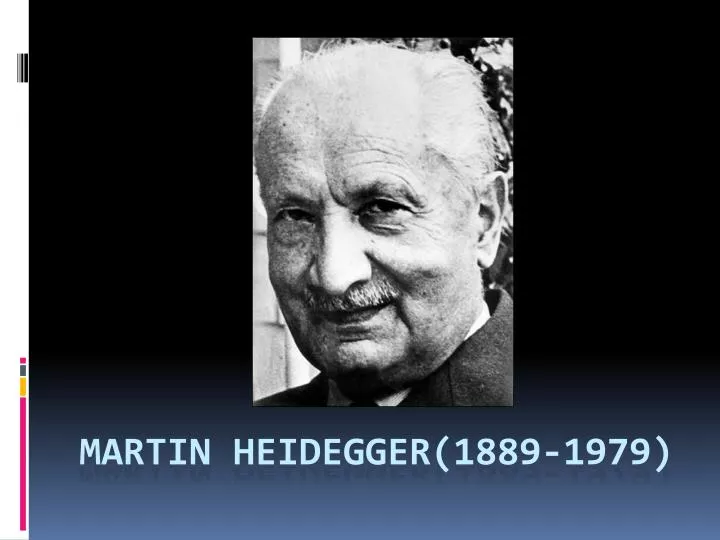 martin heidegger 1889 1979
