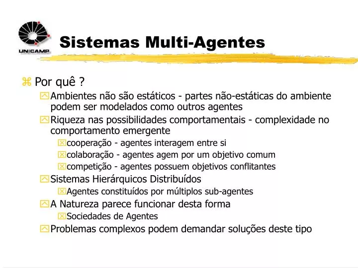 sistemas multi agentes