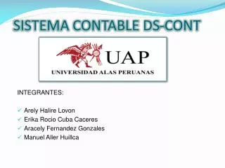 sistema contable ds cont