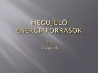 9 b i csoport