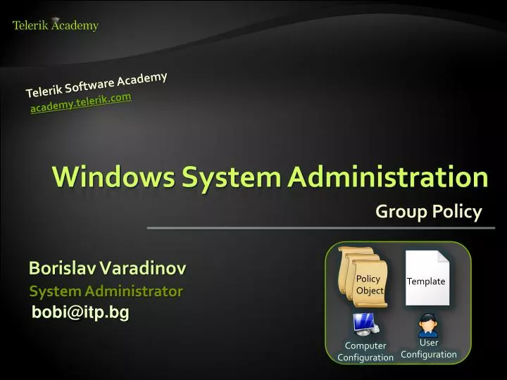 windows system administration