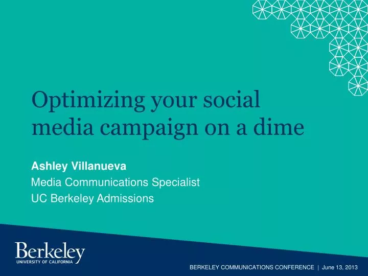 optimizing your social media campaign on a dime