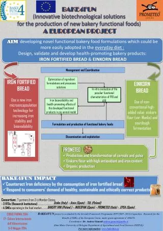 BAKE4FUN ( Innovative biotechnological solutions