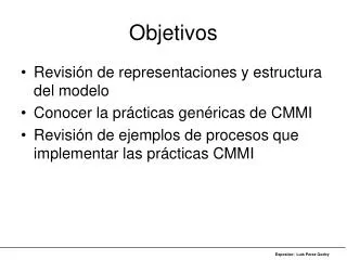objetivos