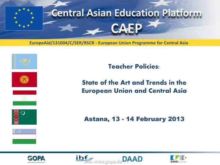 teacher policies state of the art and trends in the european union and central asia