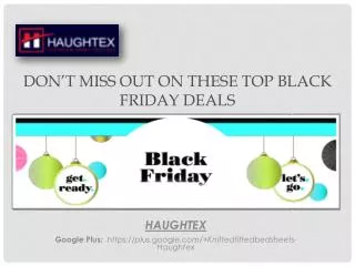 Fantastic Deals Not to be Missed