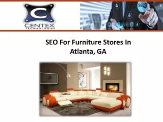 SEO for Furniture In Atlanta, GA