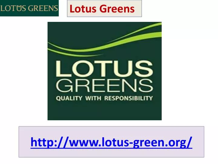 http www lotus green org