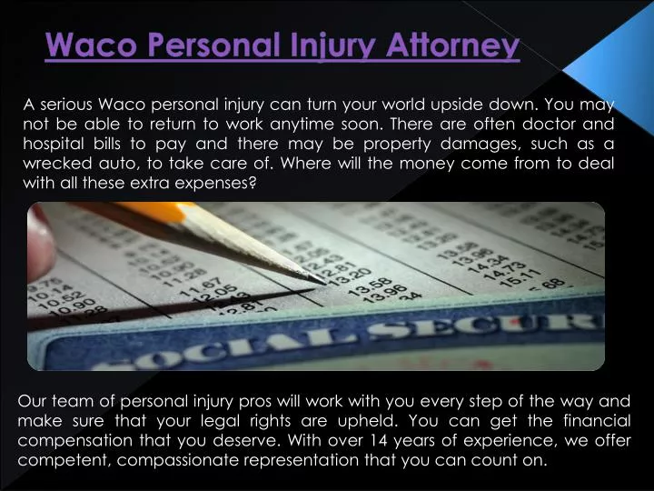 waco personal injury attorney
