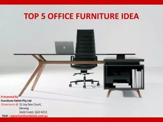 Top 5 Office Furniture Idea