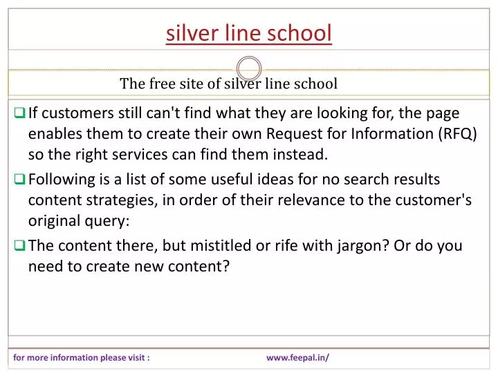 silver line school