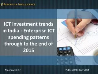 R&I: ICT investment trends in India 2015