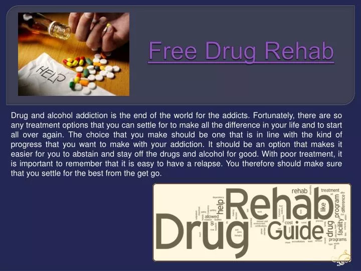 free drug rehab