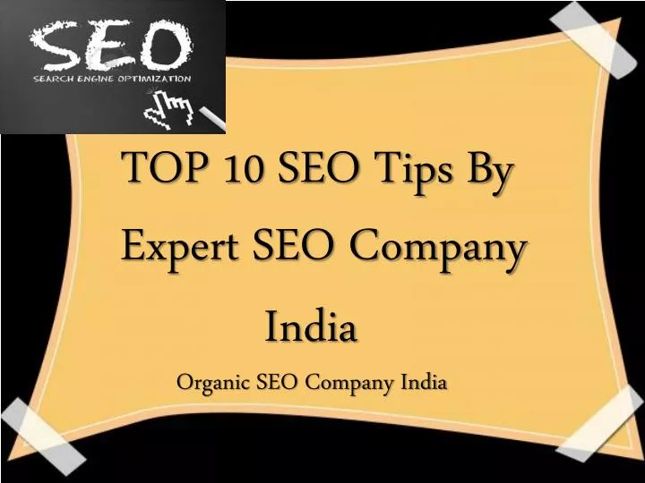 top 10 seo tips by expert seo company india