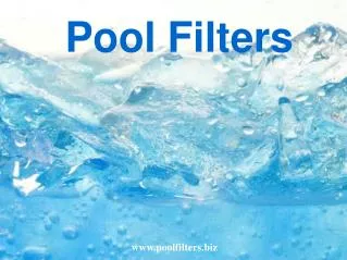 Pool Filter