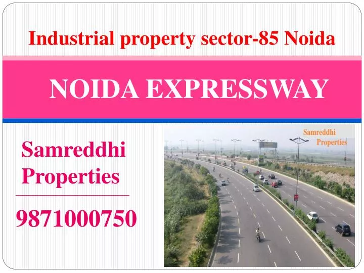 industrial property sector 85 noida