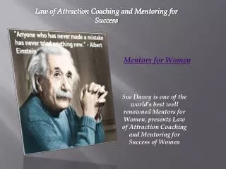 Mentors for Women