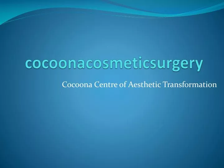 cocoonacosmeticsurgery