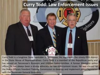Curry Todd -Law Enforcement Issues