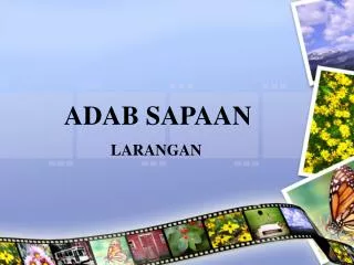 adab sapaan