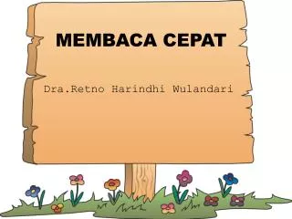 MEMBACA CEPAT