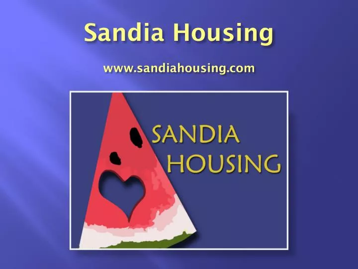 sandia housing www sandiahousing com