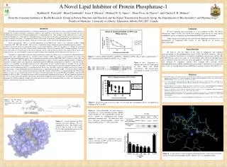 A Novel Lipid Inhibitor of Protein Phosphatase-1