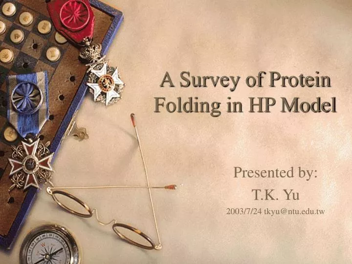 a survey of protein folding in hp model