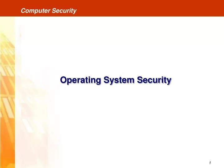 operating system security