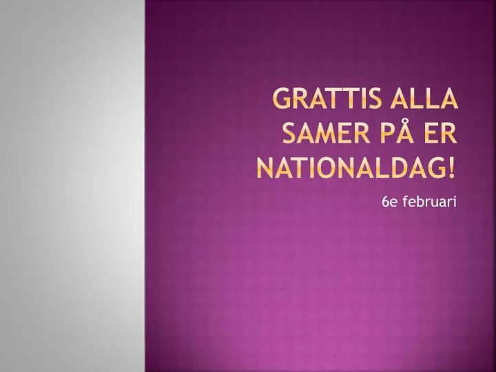 grattis alla samer p er nationaldag