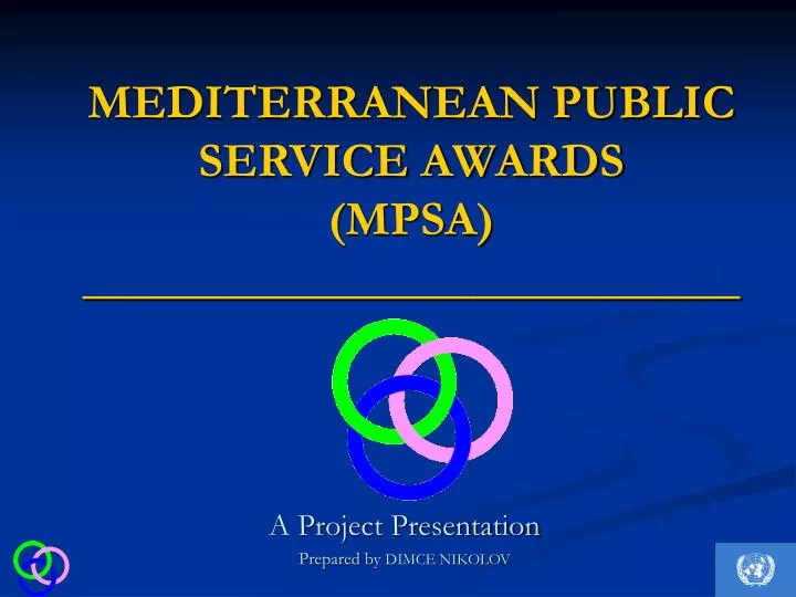 mediterranean public service awards mpsa