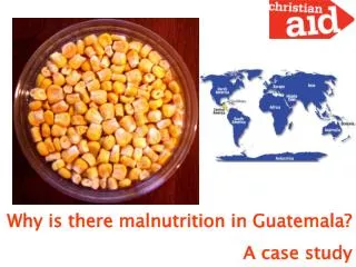 Why is there malnutrition in Guatemala? A case study