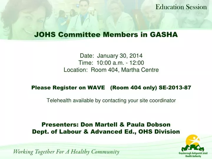 johs committee members in gasha