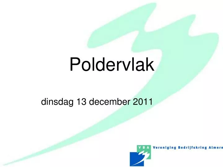 poldervlak