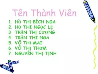 t n th nh vi n