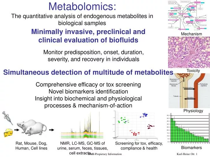 metabolomics the quantitative analysis of endogenous metabolites in biological samples