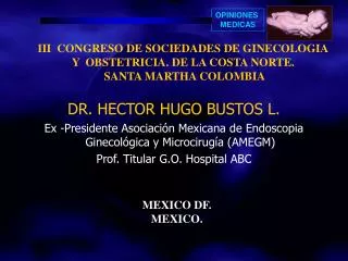 DR. HECTOR HUGO BUSTOS L.