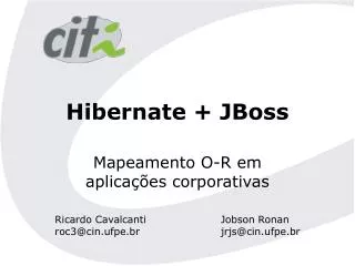 hibernate jboss