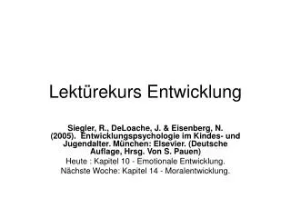 lekt rekurs entwicklung