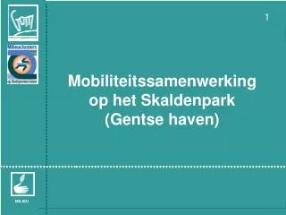 mobiliteitssamenwerking op het skaldenpark gentse haven